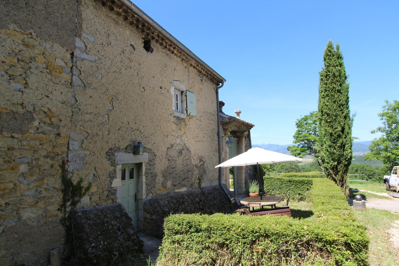 Chateau De Fontblachere Saint-Lager-Bressac Exteriör bild